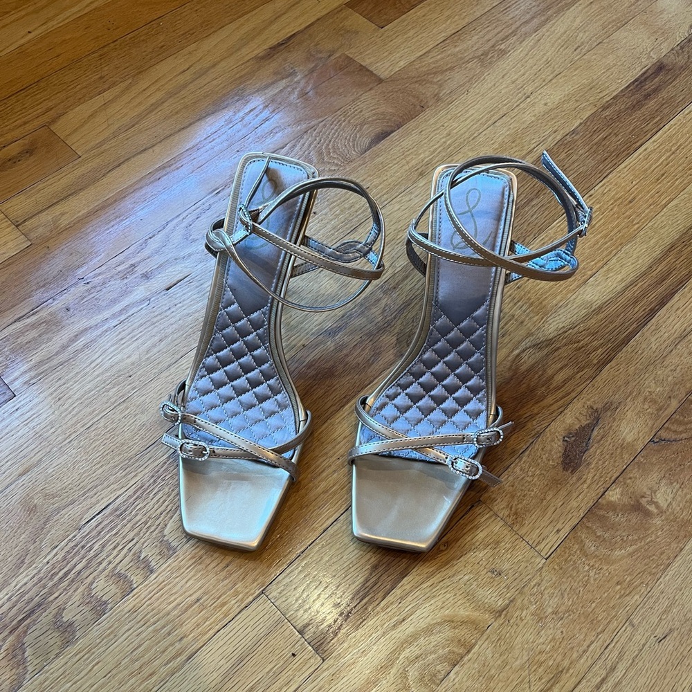 Elegant Strappy Heeled Sandals